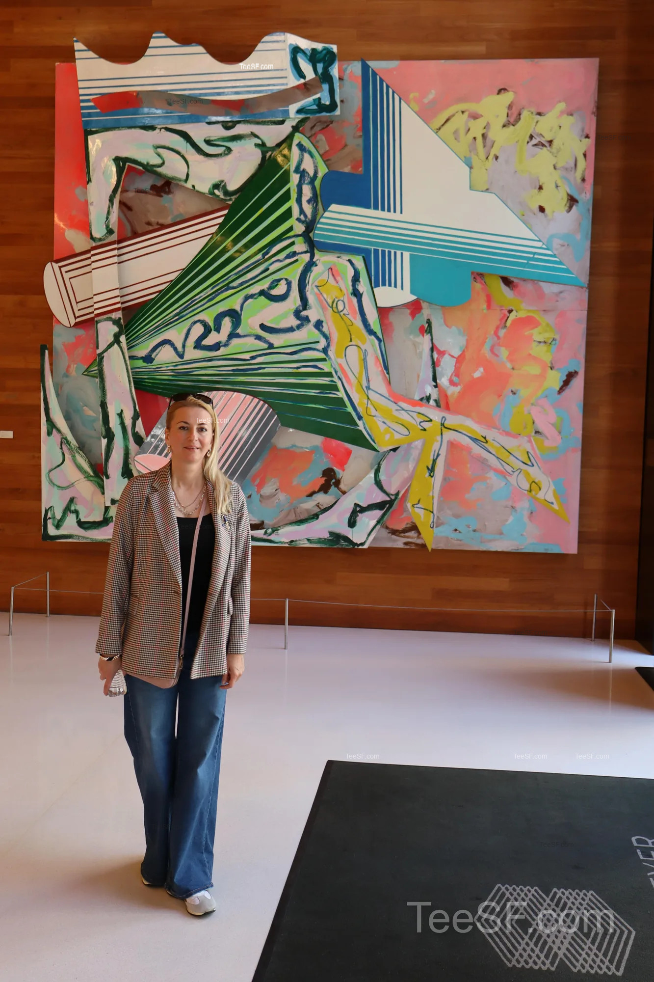 linkedin Office Colorful Art Portrait during a Stripe Sessions 2026 visit in San Francisco.